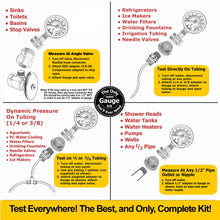 Load image into Gallery viewer, flow doctor water pressure gauge kit